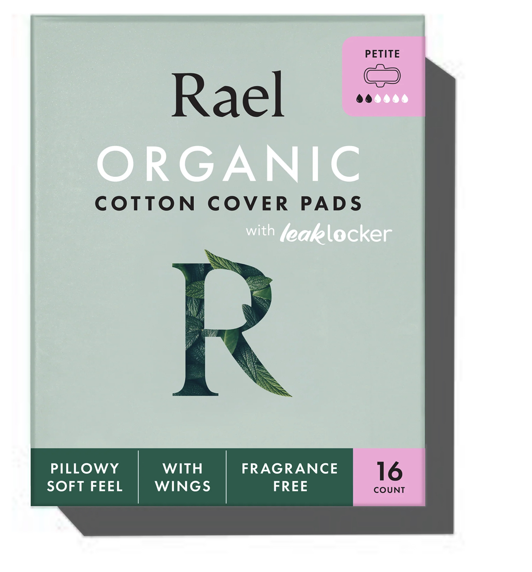 Rael organic cotton cover pads petite 