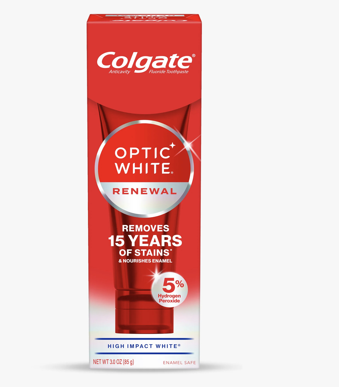 COLGATE OPTIC WHITE RENEWAL HIGH IMPACT WHITE